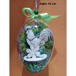 Jajko 12cm , jajko akrylowe , plexi składane